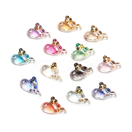 Transparent Acrylic Cabochons OACR-E030-02-1