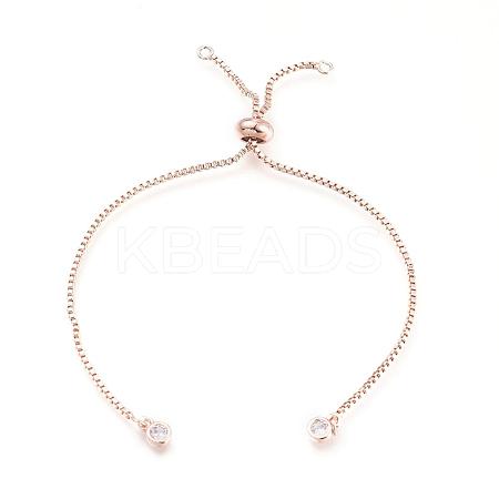 Brass Chain Bracelet Making KK-G279-03-NR-1