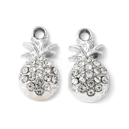 Alloy Crystal Rhinestone Pendants PALLOY-E775-21P-1