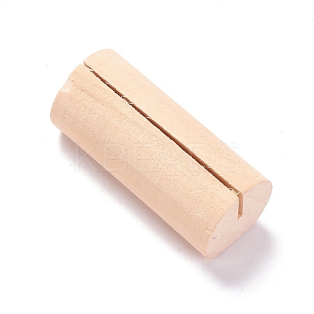 Column Unfinished Pinewood Place Card Holder ODIS-C005-02-1