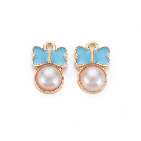 Alloy Enamel Charms ENAM-S121-058C-NR-1