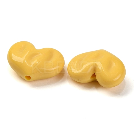 Opaque Acrylic Beads OACR-Z013-33C-1