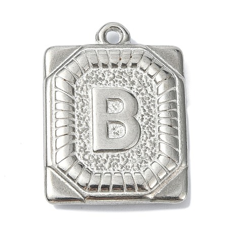 Anti-Tarnish 304 Stainless Steel Pendants STAS-U033-01P-B-1