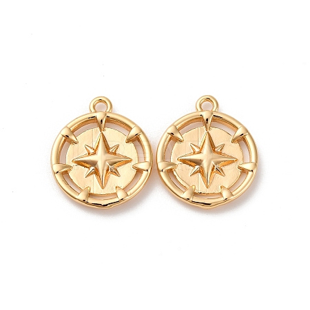 Brass Pendants KK-Z112-04G-1