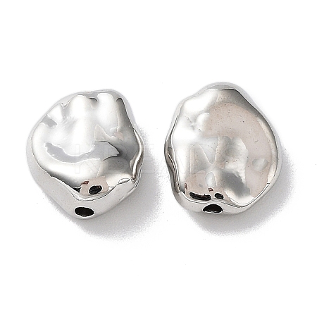 Rack Plating Alloy Beads PALLOY-Q458-22P-1