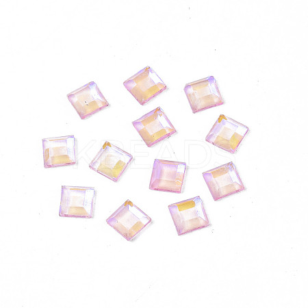 Glass Rhinestone Cabochons MRMJ-N027-032B-1