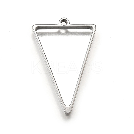 304 Stainless Steel Pendants STAS-S181-01P-D-1