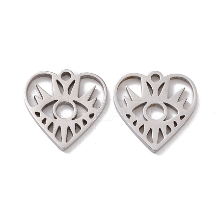 Non-Tarnish 201 Stainless Steel Pendants LS-STAS-G282-02P-1