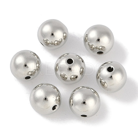 CCB Plastic Round Beads ALUM-U001-08C-06-1