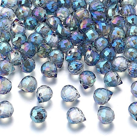 Transparent Glass Charms LS-X1-GLAA-P070-A02-1