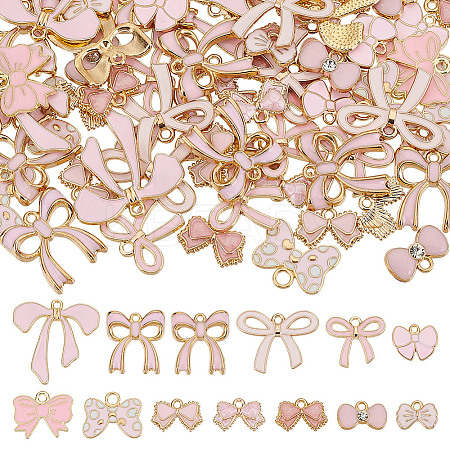 82Pcs 13 Styles Alloy Pendants ENAM-AR0001-81-1