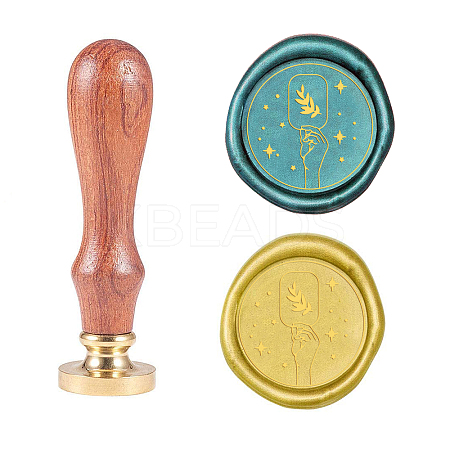 Wax Seal Stamp Set AJEW-WH0131-650-1