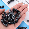 Opaque Spray Painted Acrylic Beads LS-MACR-S372-002F-B01-5