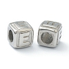 Tarnish Resistant 304 Stainless Steel European Beads STAS-H145-01E-P-1