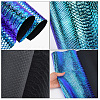 Laser PU Leather Fabric DIY-WH20032-57H-5