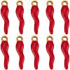 10Pcs Ion Plating(IP) 304 Stainless Steel Pendants STAS-BBC0005-19-1