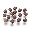 Tibetan Style Alloy Barrel Beads TIBEB-5178-R-NR-1
