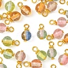 40Pcs Gradient Color Resin Pendants PALLOY-FS00029-2