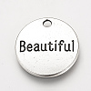 Tibetan Style Alloy Pendants TIBEP-Q078-16AS-RS-4