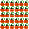 30Pcs Autumn Theme Handmade Lampwork Pendants LAMP-PA0001-23-1