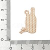 Thanksgiving Day Alloy Enamel Pendants ENAM-I077-01KCG-07-3