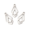 Non-Tarnish 201 Stainless Steel Pendants LS-STAS-I199-A06-P-2