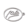 304 Stainless Steel Pendants STAS-Z131-01D-P-2