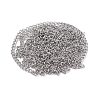 Tarnish Resistant 304 Stainless Steel Curb Chains CHS-S006-JA615-2-1