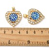 Real 18K Gold Plated Brass Pendants KK-L209-005G-02-3