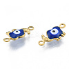 Ion Plating(IP) 304 Stainless Steel Enamel Connector Charms LS-STAS-N092-177A-3
