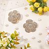 2Pcs Detachable Flower Shoe Decoration FIND-FG0001-69-5
