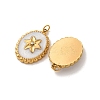 304 Stainless Steel Enamel Pendants STAS-U061-50G-2