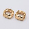 Brass Sew on Prong Settings LS-KK-E753-02LG-10x10-1