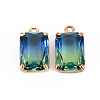 Gradient Color Glass Pendants GLAA-S193-008-A07-2