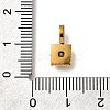 Ion Plating(IP) 304 Stainless Steel Rhinestone Pendants STAS-A104-14G-4