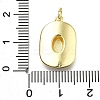 Brass Enamel Pendants X-KK-K400-20G-01-3