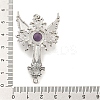 Natural Amethyst Big Pendants G-G009-01P-14-3