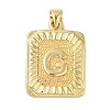Rack Plating Brass Pendants KK-B092-42G-G-1