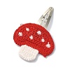 Handmade Cotton Knitting Ornament Iron Snap Hair Clips for Girls PHAR-JH00090-03-1