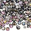 114Pcs Transparent Electroplate Glass Beads GLAA-PA0001-17D-1