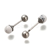201 Stainless Steel Ear Plugs Gauges EJEW-C118-08P-07-2