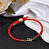 1Pc Adjustable Nylon Cord Slider Bracelets for Women BJEW-LP0001-32H-02-3