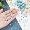 120Pcs 2 Styles Synthetic Turquoise Beads G-NB0003-94-3