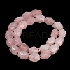 Natural Rose Quartz Beads Strands G-Q608-11N-5