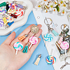 DIY Lollipop Keychain Making Kit DIY-OC0011-94-3