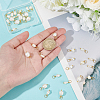 40Pcs 4 Styles Natural Cultured Freshwater Pearl Pendants PALLOY-PH01713-3