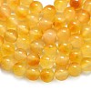 Natural Malaysia Jade Beads Strands G-L645-C01-8mm-27-4