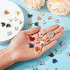  30Pcs 15Colors Acrylic Charms MACR-TA0001-33-5