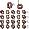 50Pcs Wood Stud Earring Finding FIND-SP0001-19A-1