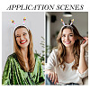 Cloth and Plastic Hair Bands OHAR-TAC0020-01G-11
